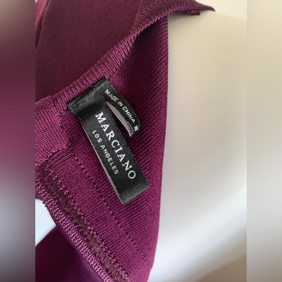 NWOT Marciano Kamille Bandage Dress in Sugar Plum Jewel - Picture 5 of 7